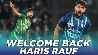 Welcome Back Haris Rauf | The Speed Gun Back in Form | Rewinding His Match Winning Spell | MU2A