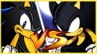 Dark sonic vs Seelkadoom | Sprite Battle (Animated by Ice Wall)