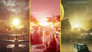 Battlefield 1 vs Titanfall 2 vs Call of Duty Infinite Warfare PS4 Graphics Comparison