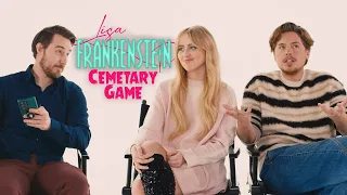 LISA FRANKENSTEIN Cemetery Game with Kathryn Newton & Cole Sprouse