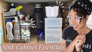 🌟 Easy-peasy Ways To Organize Under Your Sink 🌟