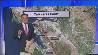 5.1 Magnitude quake and aftershocks happened on the Calaveras Fault