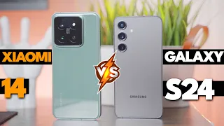 XIAOMI 14 vs SAMSUNG S24 📱 Comparison 🔥