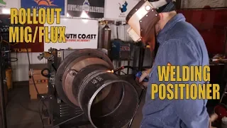 Rollout Mig Flux/Pipe on Welding Positioner