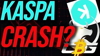 Kaspa CRASH?!?  KAS Kaspa Price Projection Prediction News