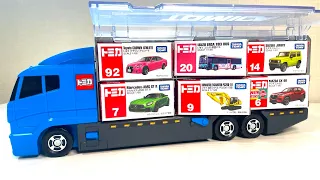 【トミカ】トミカのミニカーはたらくくるまをおもちゃコンボイに戻そうよ！“Tomica" Let's return Tomica's minicar to the toy Convoy!