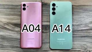 Samsung Galaxy A04 vs Samsung Galaxy A14