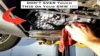 Don't EVER TOUCH The Transmission On Your BMW !!