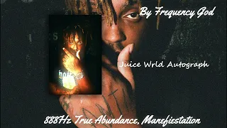 Juice WRLD 'Autograph [True 888Hz True Abundance, Manifestation]