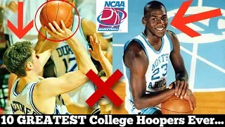 Ranking the 10 GREATEST College Basketball Players of All Time