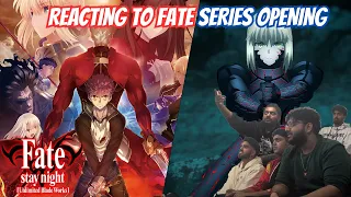 THE ANIMATION!! | REACTING to Fate Series Openings | TMC