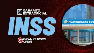 Concurso INSS l Gabarito Extraoficial