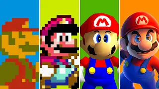 All Mario Games Evolution [1985 - 2022] (Super Mario Maker 2, Super Mario Odyssey, Super Mario Bros)