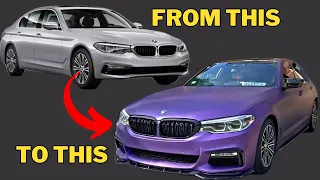 BMW  540i M-Sport B58 Complete Makeover In 9 minutes!!