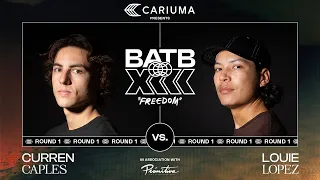 BATB 13: Louie Lopez Vs. Curren Caples - Round 1: Battle At The Berrics Presented By Cariuma