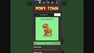 u have pony town?  :D?