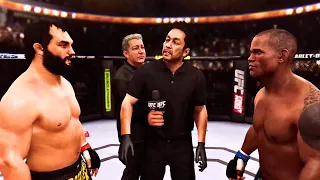 Johny Hendricks vs Hector Lombard FULL FIGHT | EA Sports UFC 1 AI Simulation