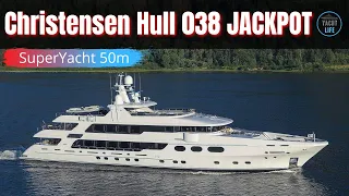 Inside the $35 Million 2020 Christensen HULL 038 JACKPOT Superyacht | Engineering unmatched