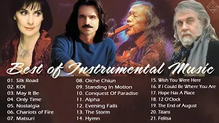 Kirato , Yanni , Enya , Vangelis Best of Instrumental Music | The Greatest Hits Playlis