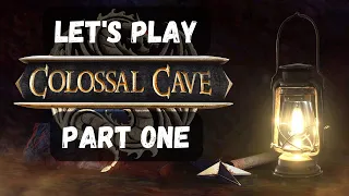 Let's Play Colossal Cave: Part One - Entering the Cave, A Bird and A Maze!