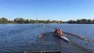 Rowing on Overpeck Lake