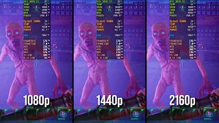 System Shock Remake Ultra Settings | RTX 3070 TI + Ryzen5 5600X | 1080p vs 1440p vs 2160p