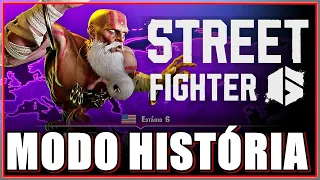 Street Fighter 6 no PS5 - MODO HISTÓRIA | TORNEIO COMPLETO | MODO ARCADE COM O DHALSIM