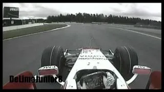 F1 2008 - German Gran Prix - Timo Glock Onboard Lap + Pit Stop