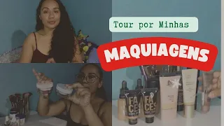 TOUR PELAS MINHAS MAQUIAGENS - Mostrei tudo ✨ #tourdemakes #tour