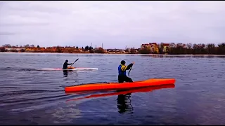 Гребля на байдарках в Ковеле