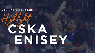 CSKA vs Enisey Highlights November, 1 | Season 2020-21