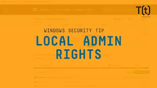 How to protect Windows administrator accounts
