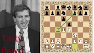 Robert FISHER destroys the  PHILIDOR'S defence  in 10 moves!