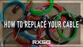 HOW TO REPLACE YOUR CABLE | RX Smart Gear