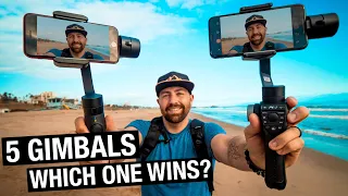 Smartphone Gimbal Comparison - FeiyuTech G6 Plus vs Freevision Vilta vs FunBlue