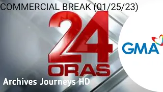 GMA: 24 Oras Commercial Break (01/25/2023)