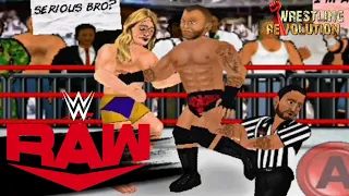 Riddle vs. Randy Orton: Raw, Apr. 19, 2021 | Wrestling Revolution