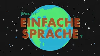 Was ist Einfache Sprache?