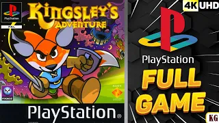 Kingsley's Adventure | PS1 | 4K60ᶠᵖˢ UHD🔴 | Longplay Walkthrough Playthrough Movie FULL GAME