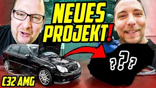 STARTSCHUSS für den MOTORSWAP! - Mercedes C32 AMG - Wir bauen einen SLEEPER!