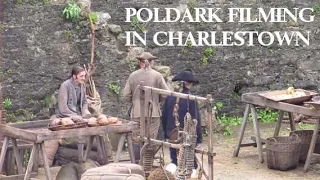 Poldark filming in Charlestown