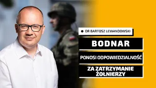 Skandal! Żołnierze zatrzymani na granicy za oddanie strzałów ostrzegawczych. Bodnar milczy w sprawie