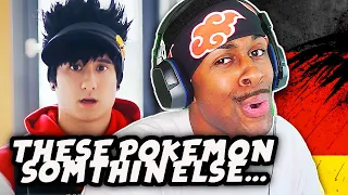 AMERICAN REACTS TO GERMAN YOUTUBER JULIEN BAM POKÉMON GO in REAL-LIFE