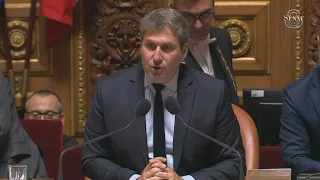 Le Sénat adopte le projet de loi immigration après l'accord majorité-droite | AFP Extrait