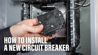 How to Install a New Circuit Breaker