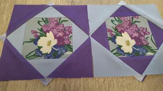 patchwork block - Very easy to sew and looks great