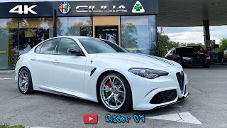 Alfa Romeo Giulia Quadrifoglio - 570 HP / Лучше чем Mercedes C63 AMG?