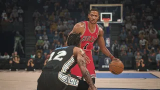 DERRICK ROSE vs JA MORANT! | 2011 BULLS vs 2023 GRIZZLIES | NBA 2K23 Realistic Gameplay