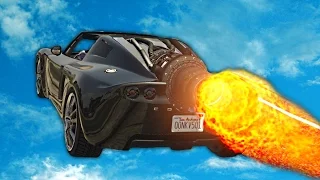NEW FASTEST CAR WITH A ROCKET! (GTA 5 Funny Moments)