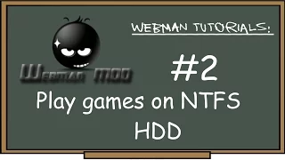 PS3 - webMAN Tutorial #2 Play games on external NTFS HDD! how to Convert, add & play
